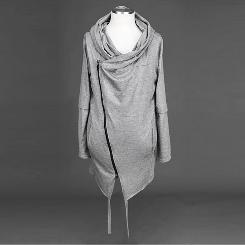 Men's irregular hoodie