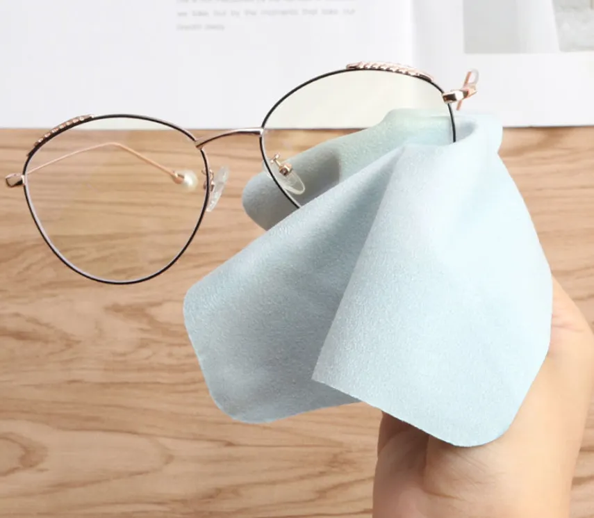 Double-sided fleece glasses cloth