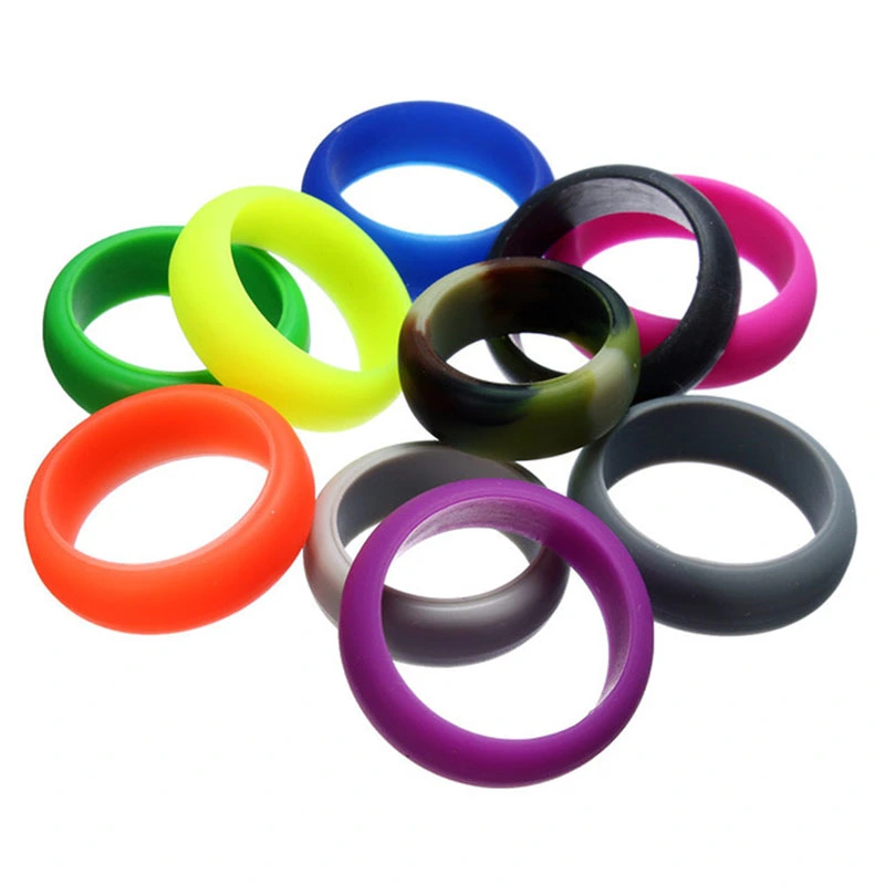 Colored silicone ring