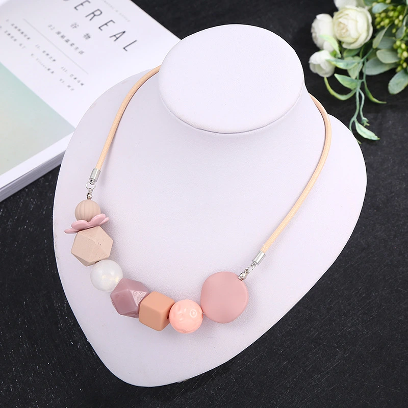 Bohemian Necklace Beaded Collar Clavicle Chain