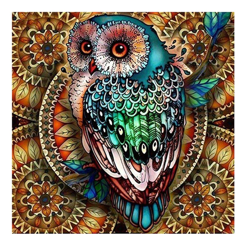 Diamond Painting DIY Owl 5D Full Diamond