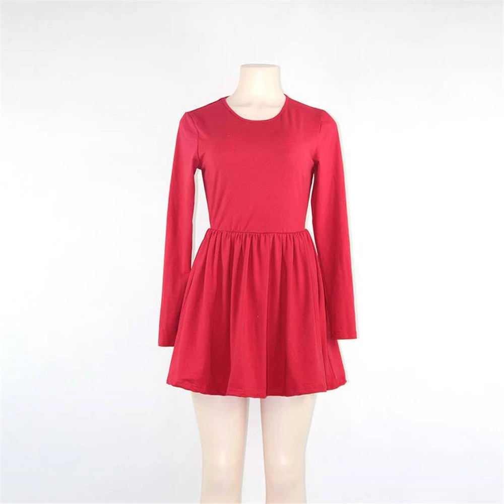 Lady's autumn dress