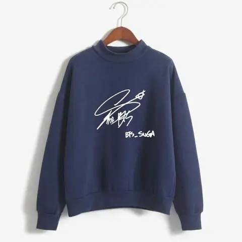 MEMBER SIGNATURE' SWEATER NAVY