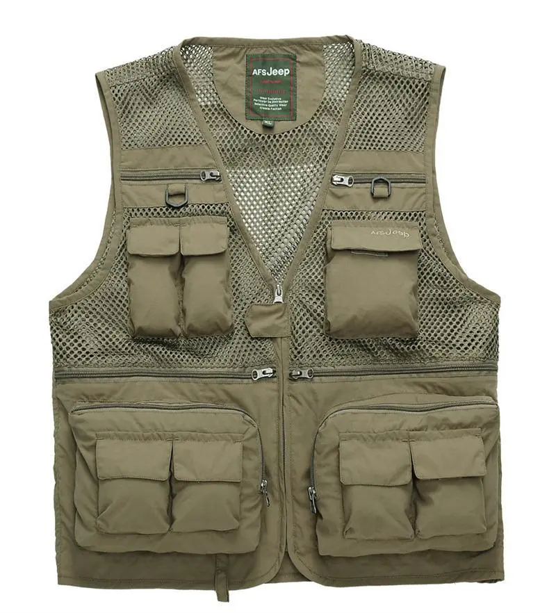 Quickly dry mesh vest