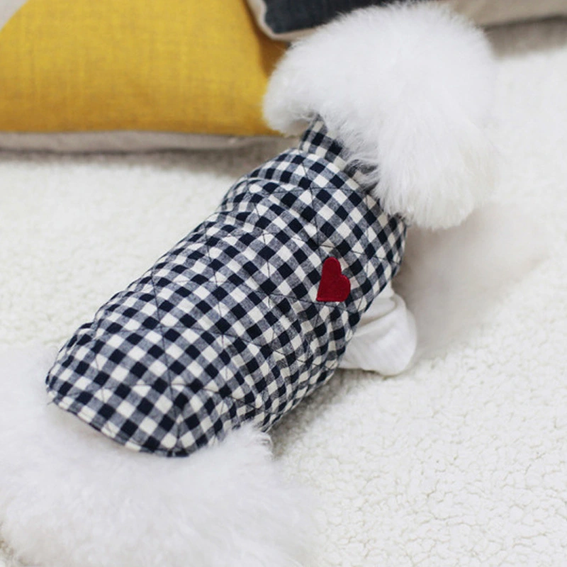 Little Peach Heart Vest Dog Clothes