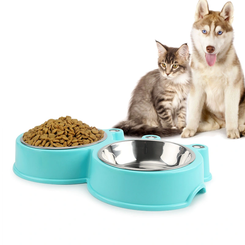 Cartoon pet stainless steel bowl