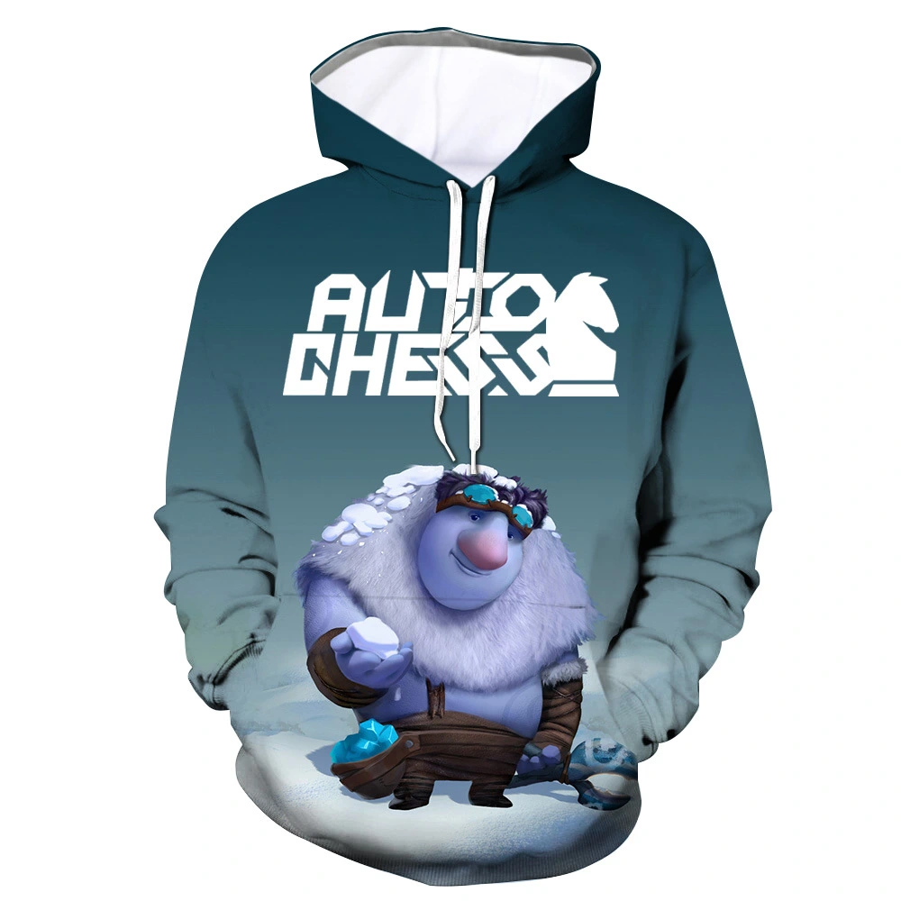 Printed hooded sweatshirt
