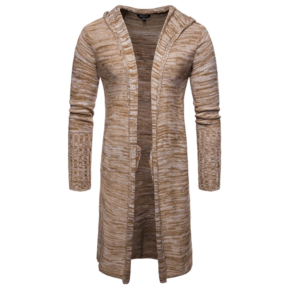 Snowflake Hooded Knit Cardigan
