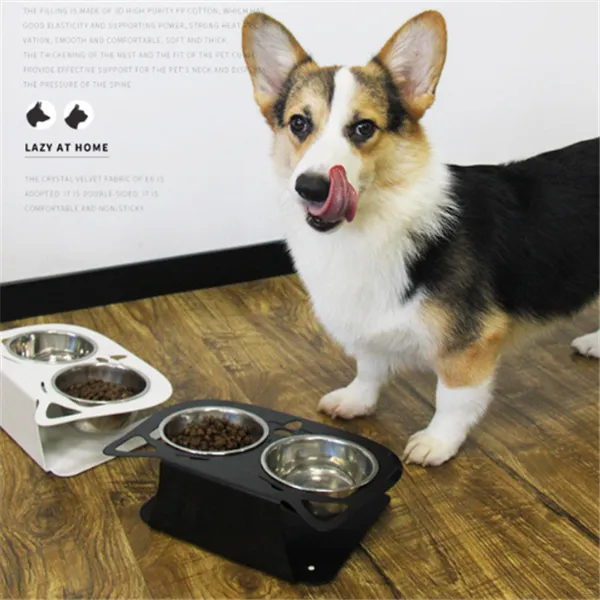 Anti-falling Cat Dog Feeding Water Bowl