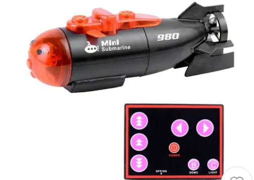 Small mini remote control submarine remote control boat children's new exotic water toys