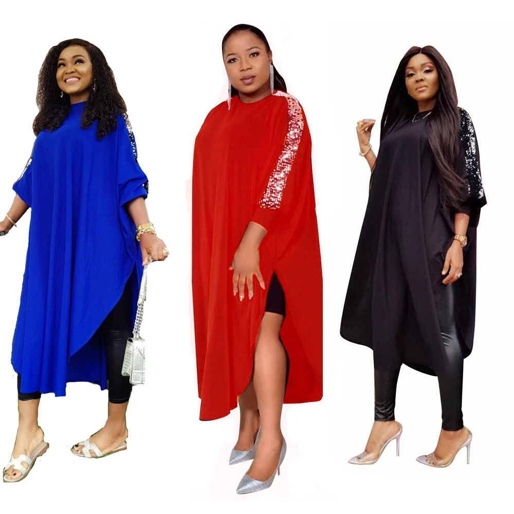 One-piece sleeves dress