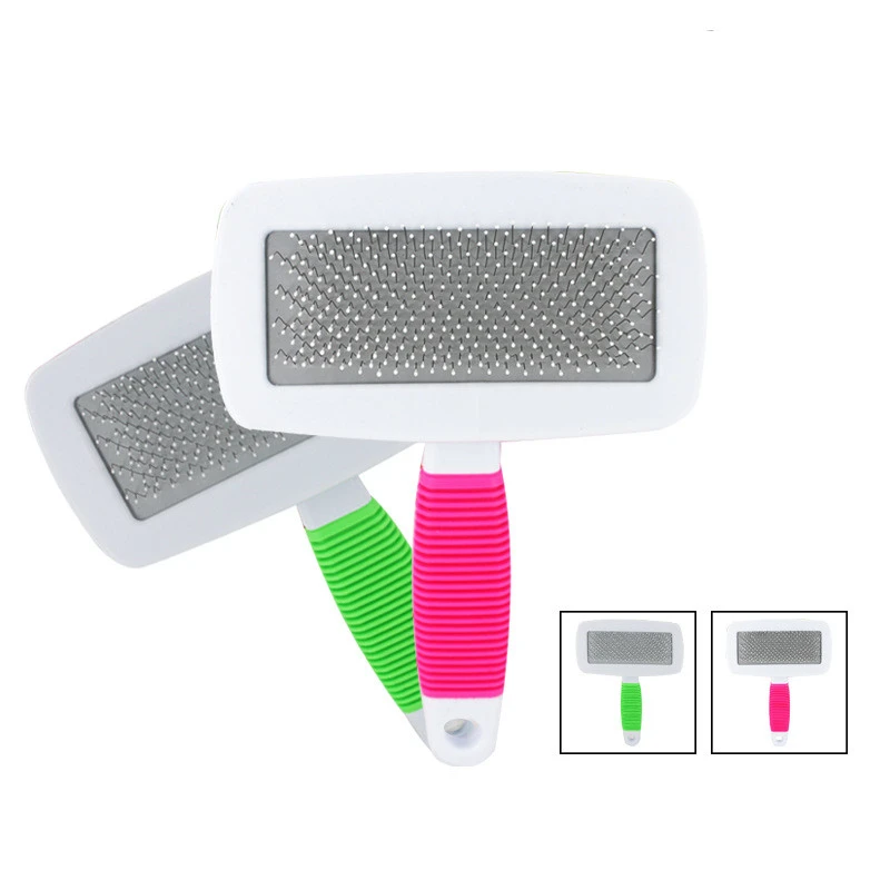 Non-slip handle pet comb