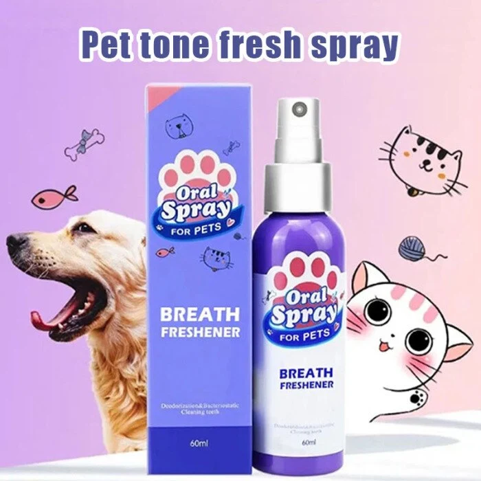 Pet Deodorant Tooth Cleaning Spray