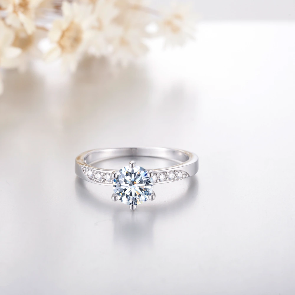 new fashion promotion silver color wedding ring