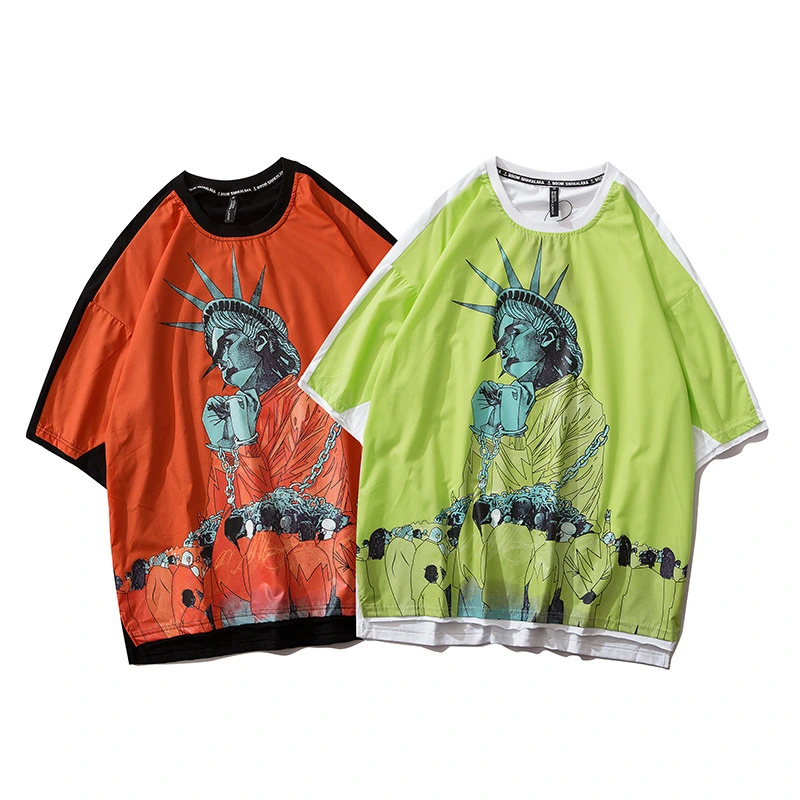 Fashionable loose Liberty printed wild