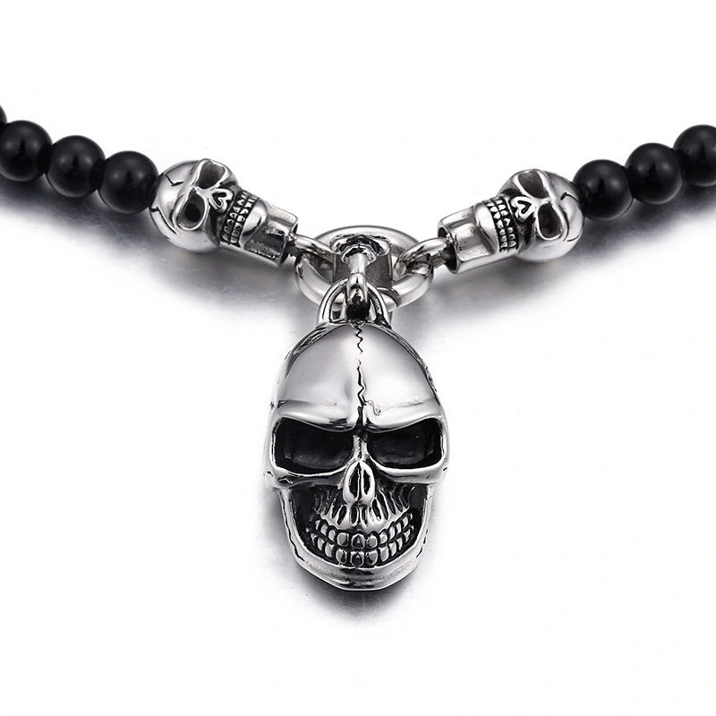 Personality smiley skull pendant