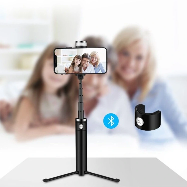 Desktop lamp selfie stick
