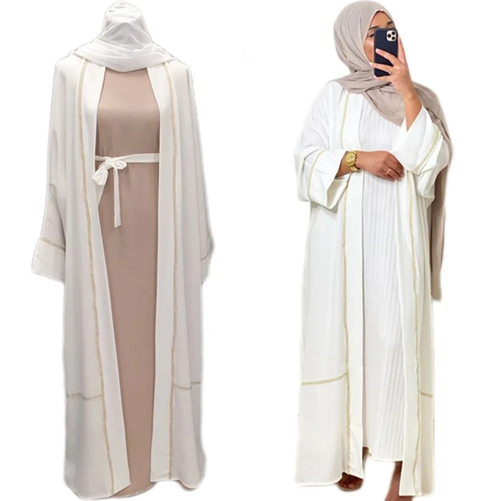 New Style Plus Size Wide Loose Robe Turkish Cardigan Mosque Wear Women