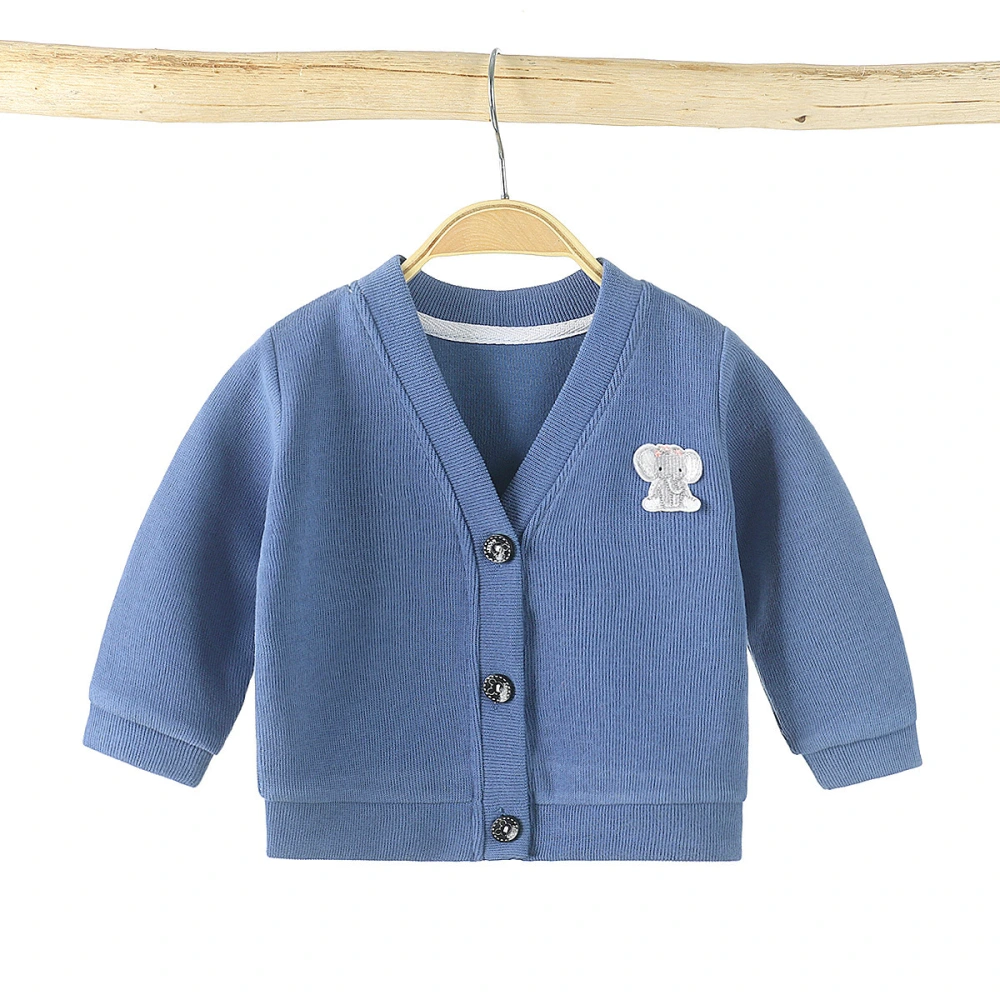 Autumn and winter baby coat baby base sweater cardigan