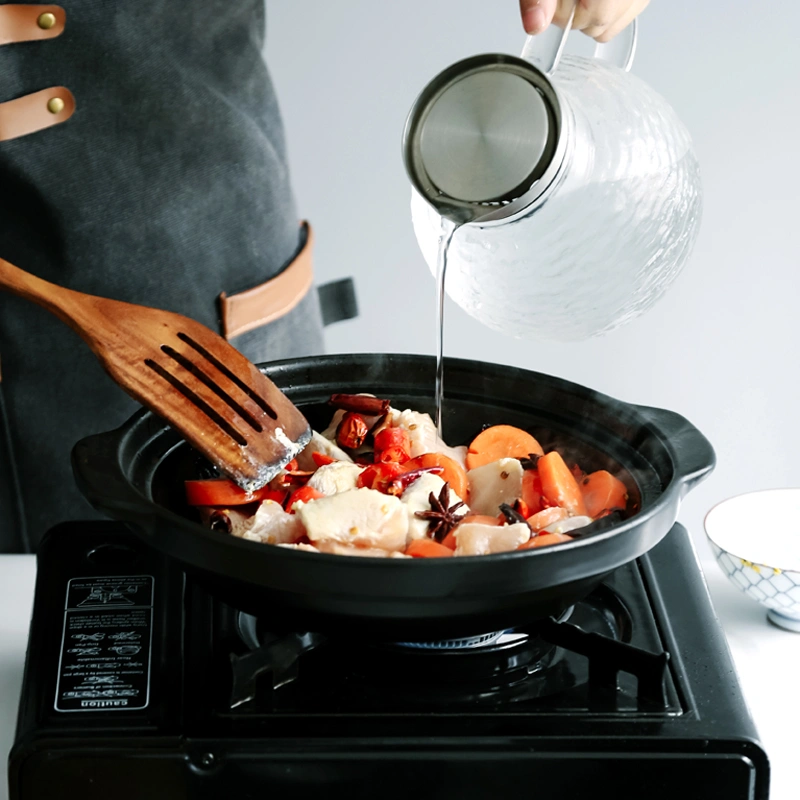 High temperature resistant shallow casserole