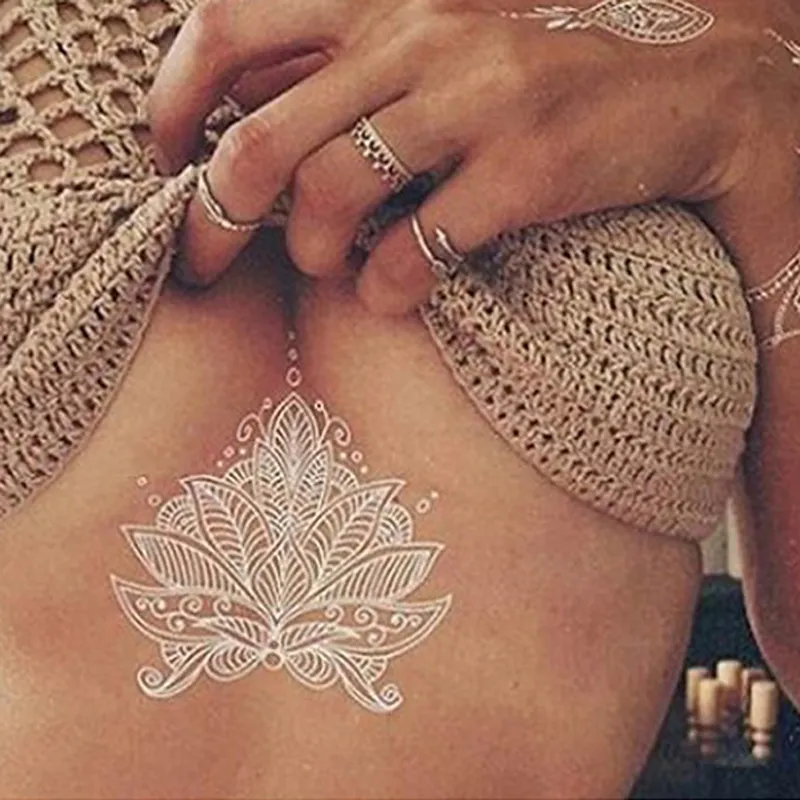 Lace tattoo stickers