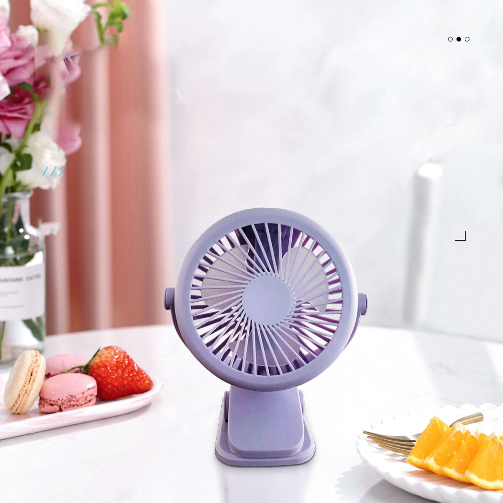 Clip charging fan