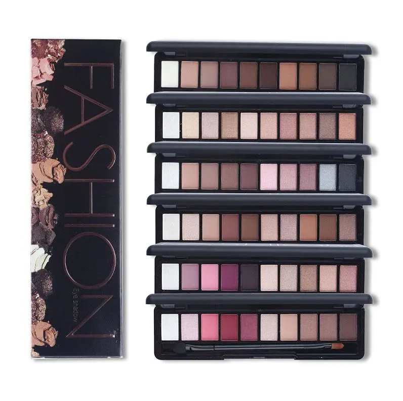 Earth color lasting no powder eye shadow dumb pearl eye