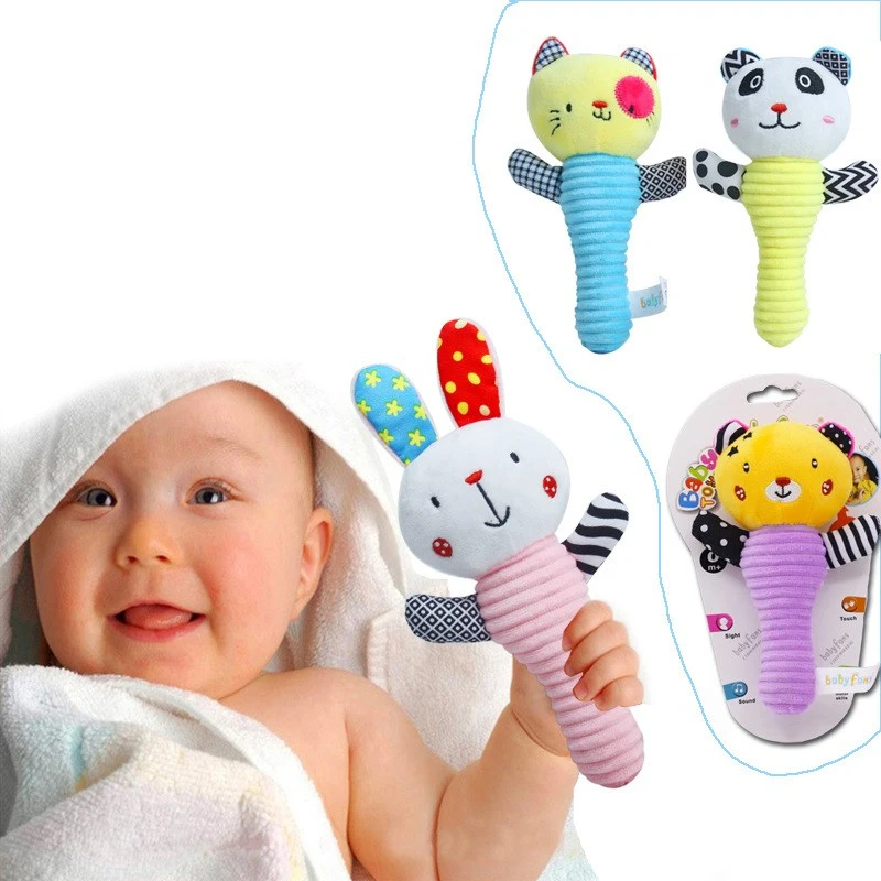 Baby hand rattle