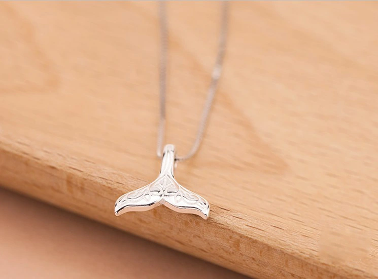 Mermaid Lovers - 925 Sterling Silver Mermaid Necklace