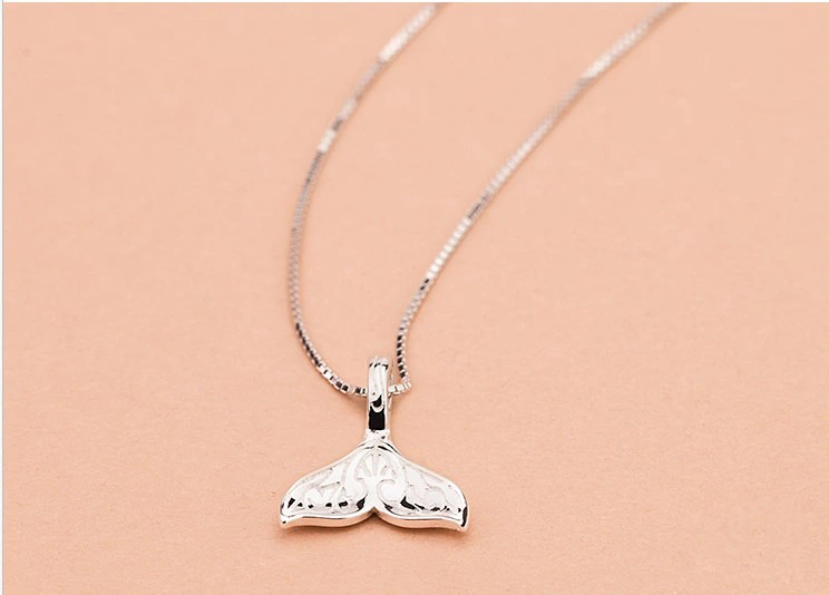 Mermaid Lovers - 925 Sterling Silver Mermaid Necklace