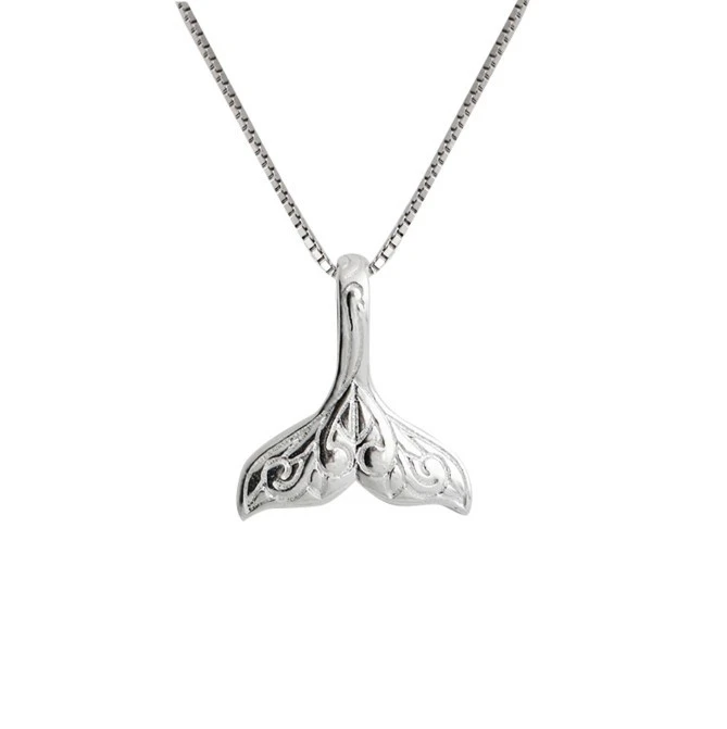 Mermaid Lovers - 925 Sterling Silver Mermaid Necklace