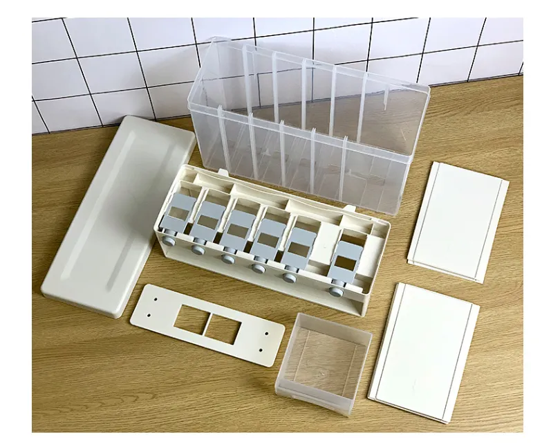 Grains Rice Bucket Wall-Mounted Rice Storage Box Can Be Hung on the Wall