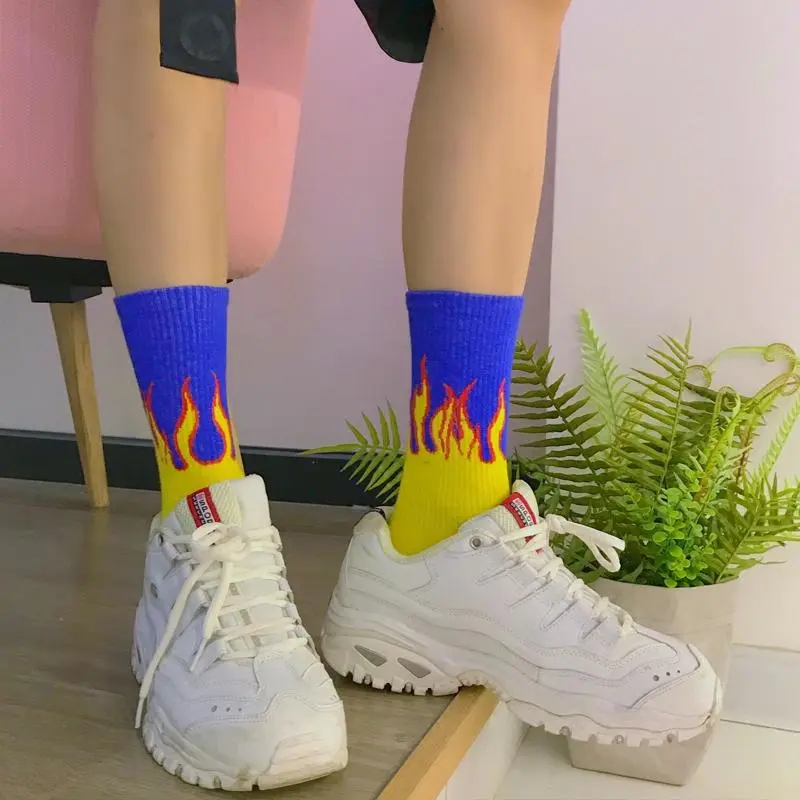 FLAMING BABE SOCKS