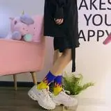 FLAMING BABE SOCKS
