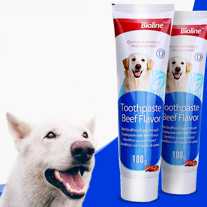 Dog toothpaste for pet toothpaste