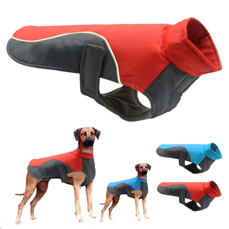 Waterproof reflective big dog jacket