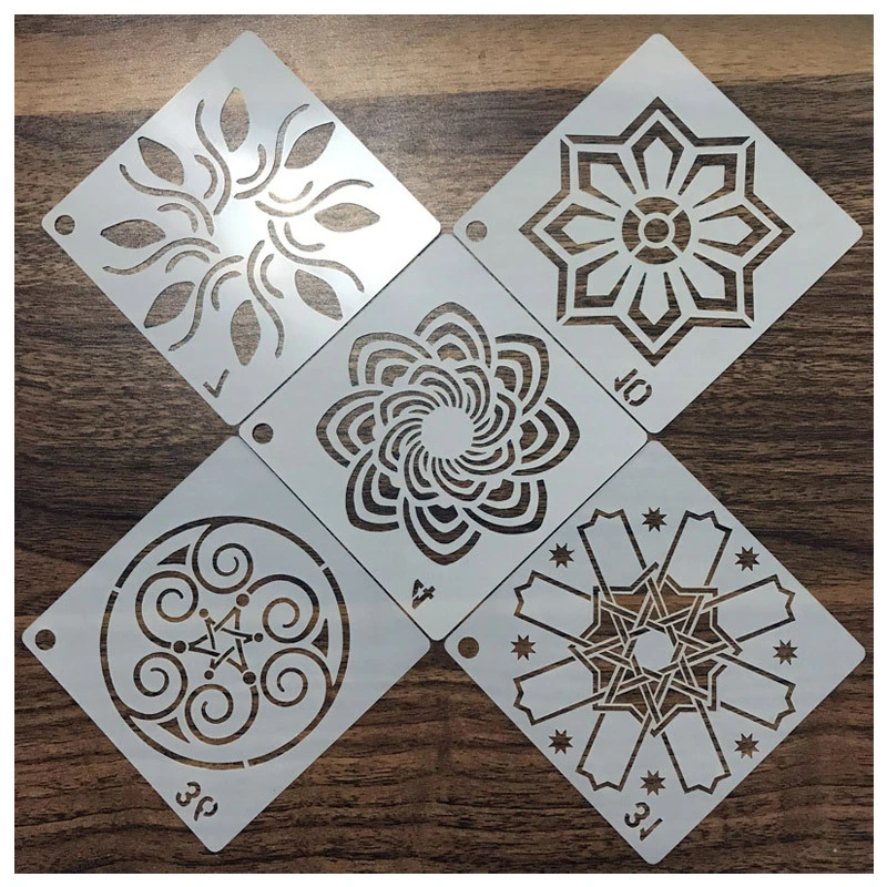 Mandala Painting Template Inkjet Decoration