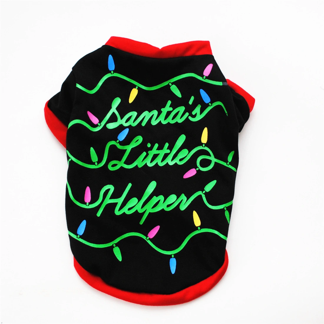 Dog christmas costume t-shirt vest