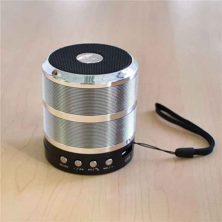 Wireless Small Steel Cannon Insert Chuck Small Speaker Mini Subwoofer