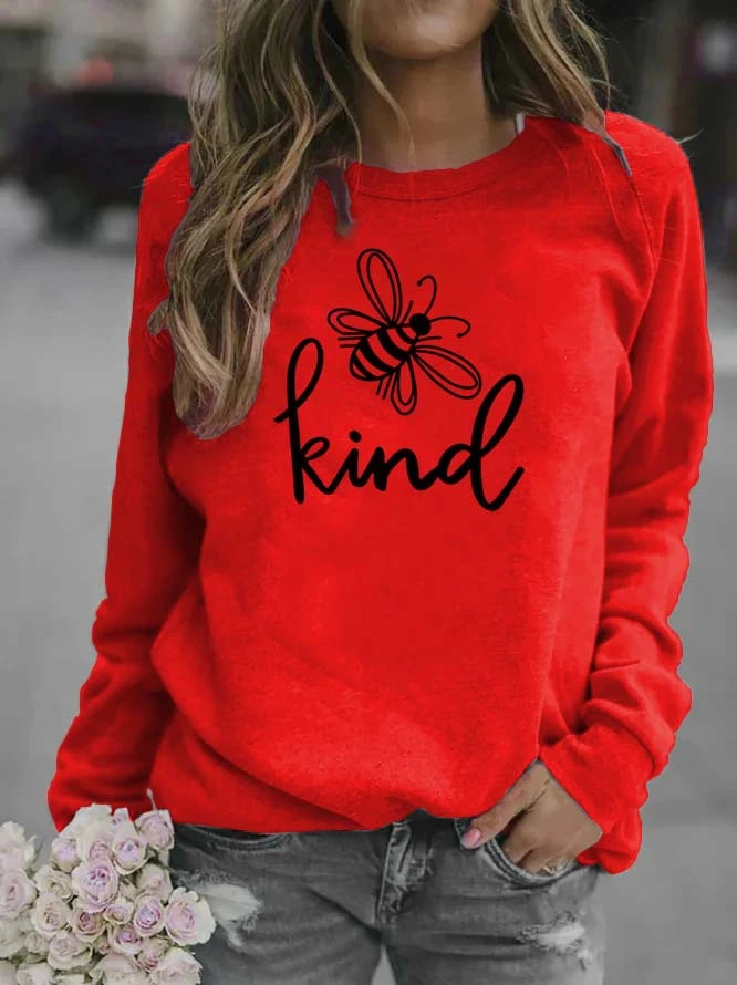 Stand-alone Women's Blank Floral Round Neck Sweater