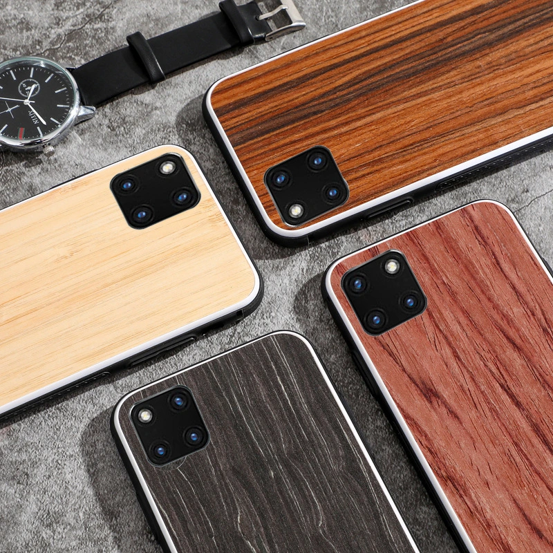 Solid wood phone case