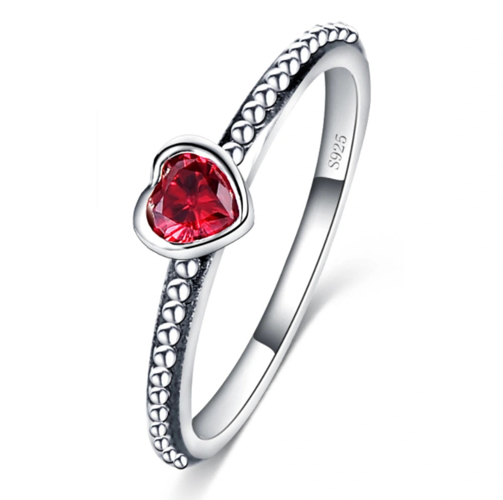 Heart-shaped ring