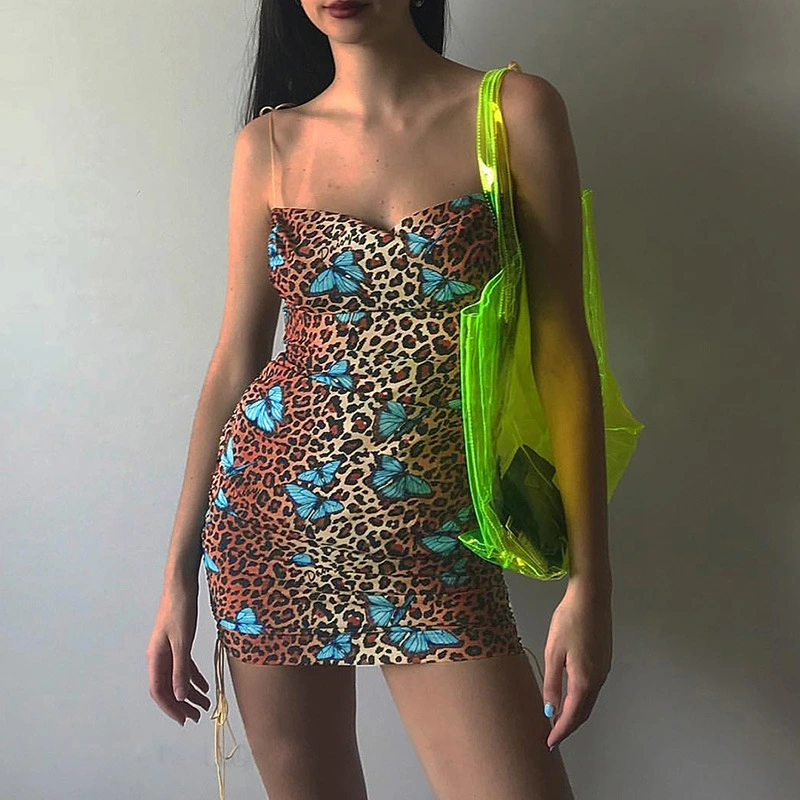 Printed camisole dress