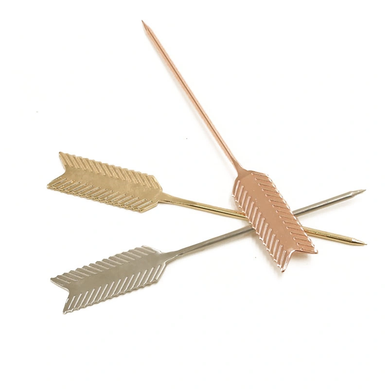 Cocktail needle arrow shaped wine stick