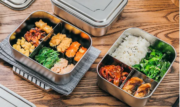 Portable Stainless Steel Lunch Box