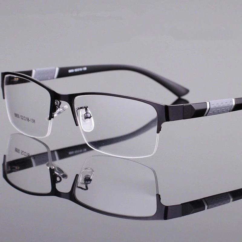 Myopia glasses man