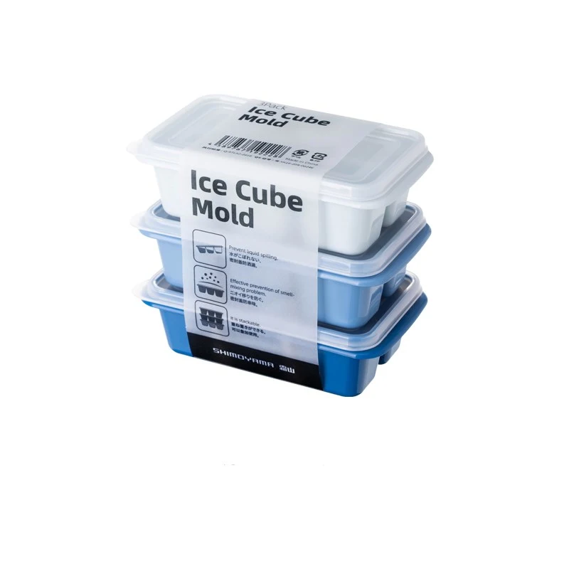 Plastic Ice Tray Mold With Lid Ice Box Homemade Ice Artifact