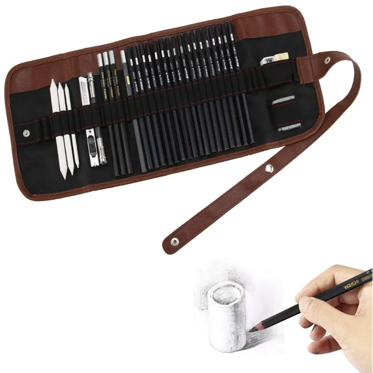 Marley Shade Sketch Pencil 30 Piece Drawing Tool Set