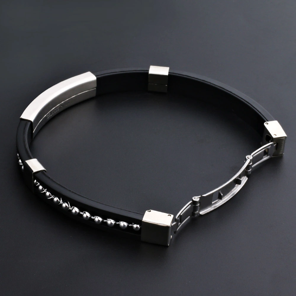 Simple Stainless Steel Men's Bracelet Trendy Jewelry