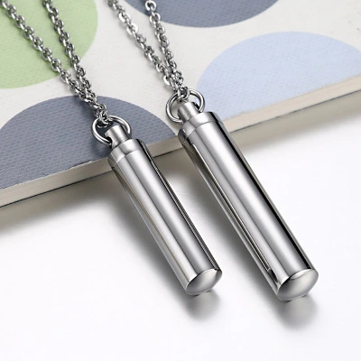 Fashion simple perfume bottle pendant